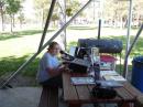 KD5HTJ Her first HF GOTA contact Hawaii I'm Jealous!